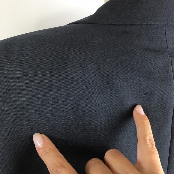 TIGER OF SWEDEN Classic Navy Blazer 100% Wool 48 - Picture 6 of 13